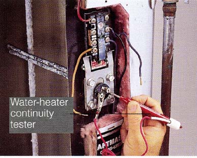 Cold water; Draft hood; Pressure-relief valve; Anode rod; Dip tube; Gas burner; Drain valve