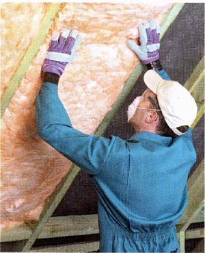 Roof insulation -- Most houses lose a large proportion of their heat through the roof. Therefore, insulating your home’s roof space is a key measure to take.