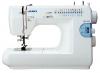 Mechanical machines have cam-stack stitch selection rather than electronic stitch selection. Computer sewing machine stitch selection is made by the main pc board stitch memory and stepping motors which control the stitch configuration, including preset length and width. Mechanical sewing machines have one motor which drives the main shaft with belt(s), and a variable speed electronic foot control.