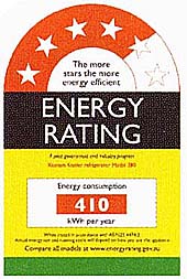 Products with this label meet the US Department of Energy’s strict efficiency guidelines.